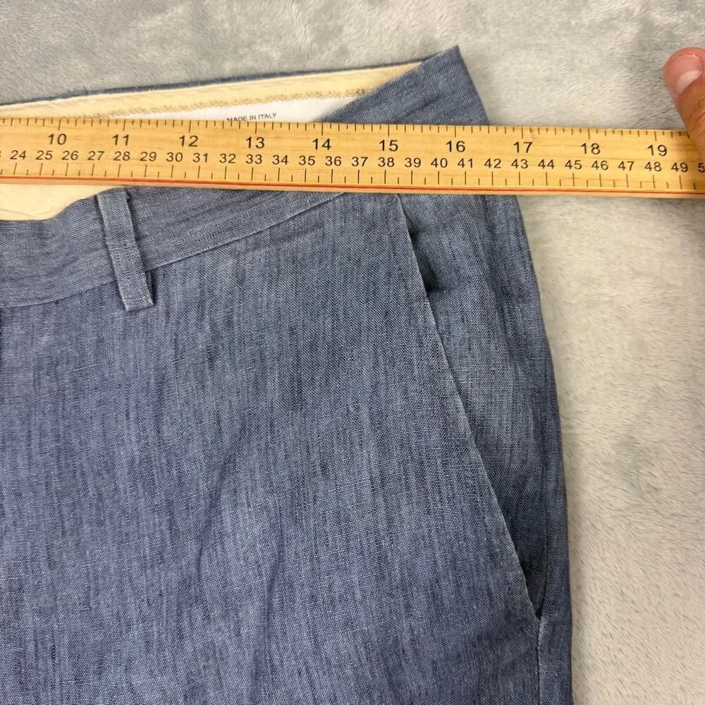 Santoni Men's Blue and Navy Trousers